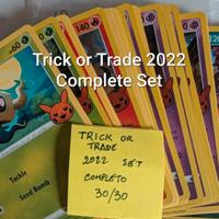 Trick or trade 2022 Pokemon set completo 30 carte