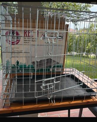 Box zincato per cani o gatti 64×48×54 cm
