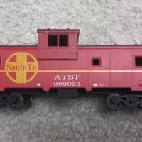 vagone di coda treno  HO Santa Fe ferro 999023