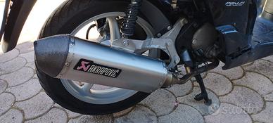 Marmitta Scarico completo Akrapovic per  sh