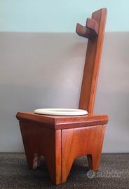 SET ACCESSORI DA BAGNO IN LEGNO