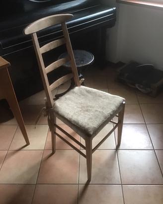 Sedia shabby.