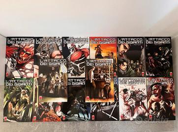 Lotto manga: AOT, JK, death note, the promised ne-