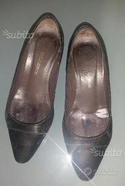 Scarpine donna molto usate 35 impronta tacchi