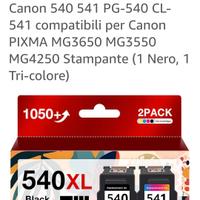 Cartucce per CANON Pixma MG3550  MG3650 MG4250 