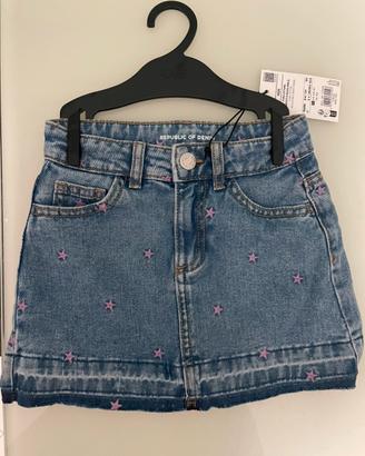 Gonna OVS Jeans 3/4 anni