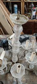 lampadario in vetro