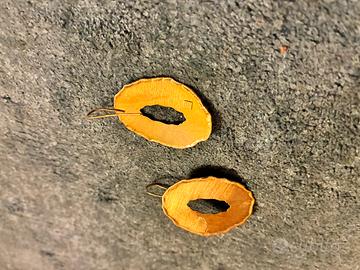 Orecchini argento 925 galvanica oro 18k