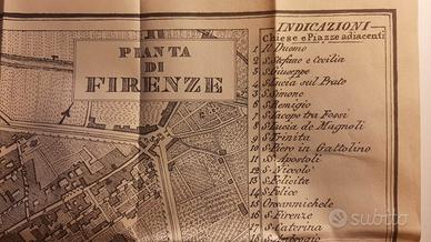 Pianta di Firenze del 1864