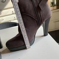 tronchetto in eco pelle effetto camoscio