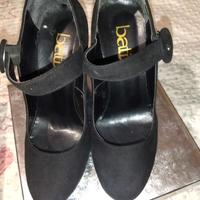 Scarpe Nere Scamosciate Batix n. 37 - Come nuove