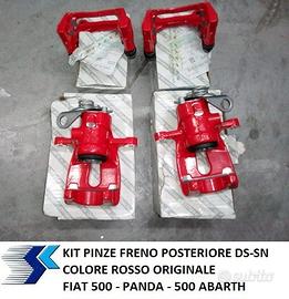 KIT PINZE FRENO POST. Fiat 500, Panda, 500Abarth