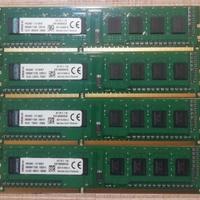 MEMORIE RAM DDR3 1333Mhz 4 MODULI 4GB TOTALE 16GB