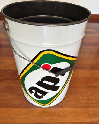 Bidone Latta Olio API 25 Litri - Vintage