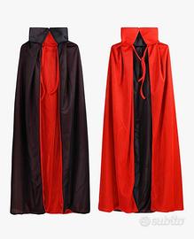 2 Mantelli e denti finti carnevale o halloween