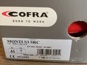 Scarpe antinfortunistiche Cofra