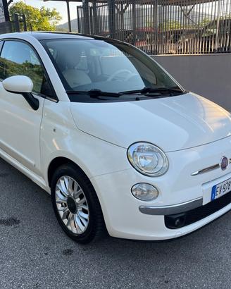 Fiat 500 1.2 GPL easypower Lounge 2014 Tetto Panor