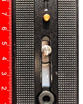 Piastra testa treppiede Manfrotto Nuova 1/4" 

