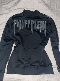 Felpa Philipp Plein con zip e logo ✨