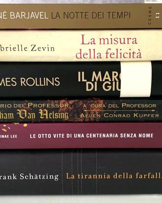 6 libri edizioni Nord