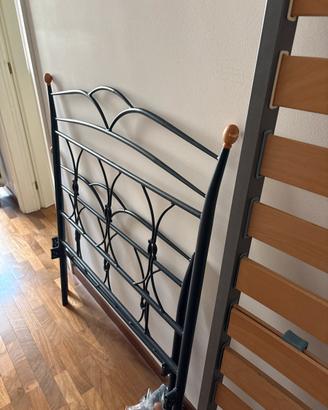 Letto singolo in ferro