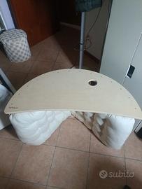 arco Montessori varie funzioniin legno con cuscino