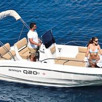 Barqa Q20 open + Honda BF40E nuova 2026