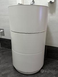 Mobile da bagno moon freestanding con lavabo