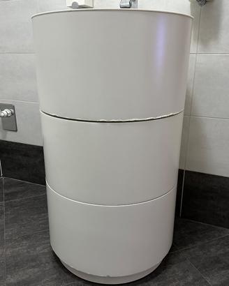 Mobile da bagno moon freestanding con lavabo