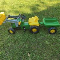 trattore a pedali John deere