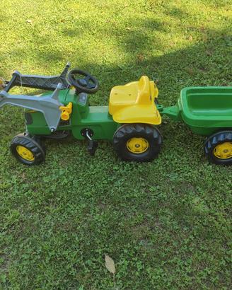 trattore a pedali John deere