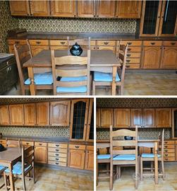 cucina legno massello 