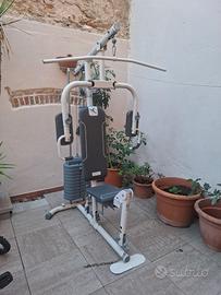 Palestra multifunzione completa per casa con pesi