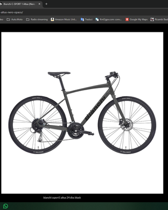 Bici Bianchi C-Sport 1