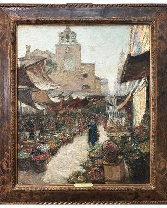 Luigi Moretti, Veduta del Mercato di Rialto – XIX 