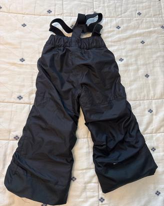 Pantalone da sci per bambini 4 anni