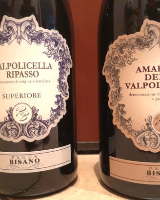 Vino Amarone + Valpolicella Ripasso Superiore 