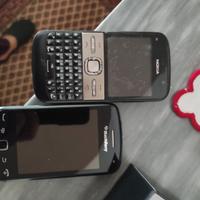 nokia e5  più BlackBerry curve