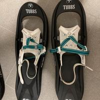 Ciaspole Tubbs Flex con bastoncini telescopici