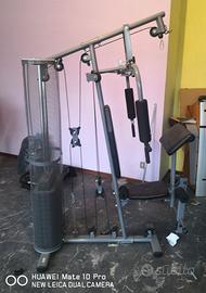 palestra panca pesi multifunzione