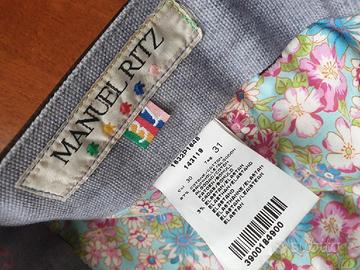 MANUEL RITZ slim fit chino taglia w31