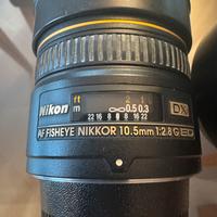 Nikon 10,5 f/2.8 fisheye DX