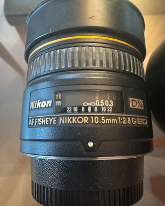 Nikon 10,5 f/2.8 fisheye DX