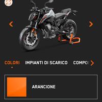 ricambi KTM 790 Duke 2023 2024