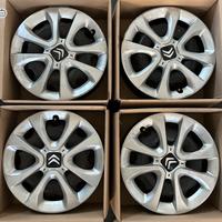4 cerchi ferro citroen c1 108 aygo r15 ft003001