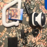 PlayStation VR PS4 COMPLETO + Fucile Aim Controlle