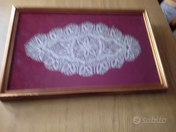 Quadri lavori ad ago.