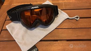 Occhiali da sci neri Alpina