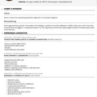 Banconiere/cameriere/portapizze per extra