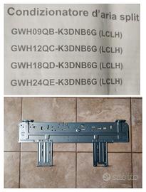 Piastra supporto clima interno Gree